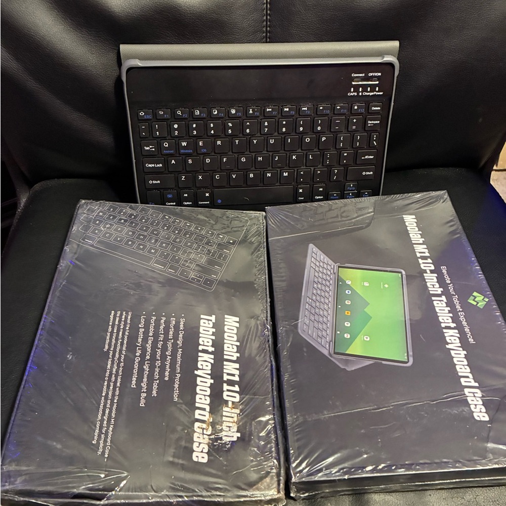 Wireless Keyboard With Case – Bluetooth, & Protective! 🚀 | For 10 Inch Tablets